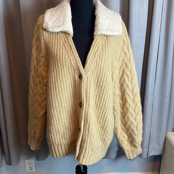 Lucky Brand Women’s Cardigan Sweater sz XL NEW - Picture 1 of 10